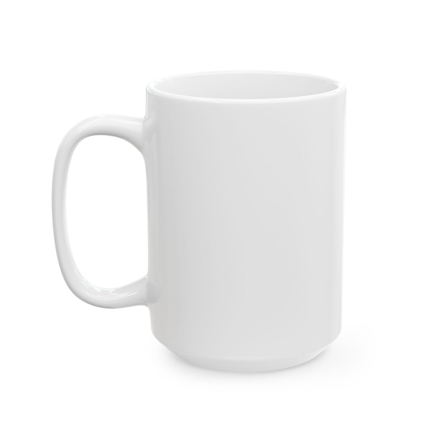 Defined by Coffee (Left-Handed) Ceramic Mug, (11oz, 15oz)