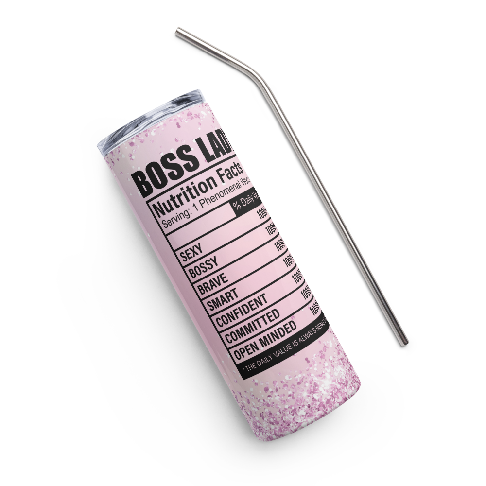 She's a Baddie Stainless Steel Tumbler