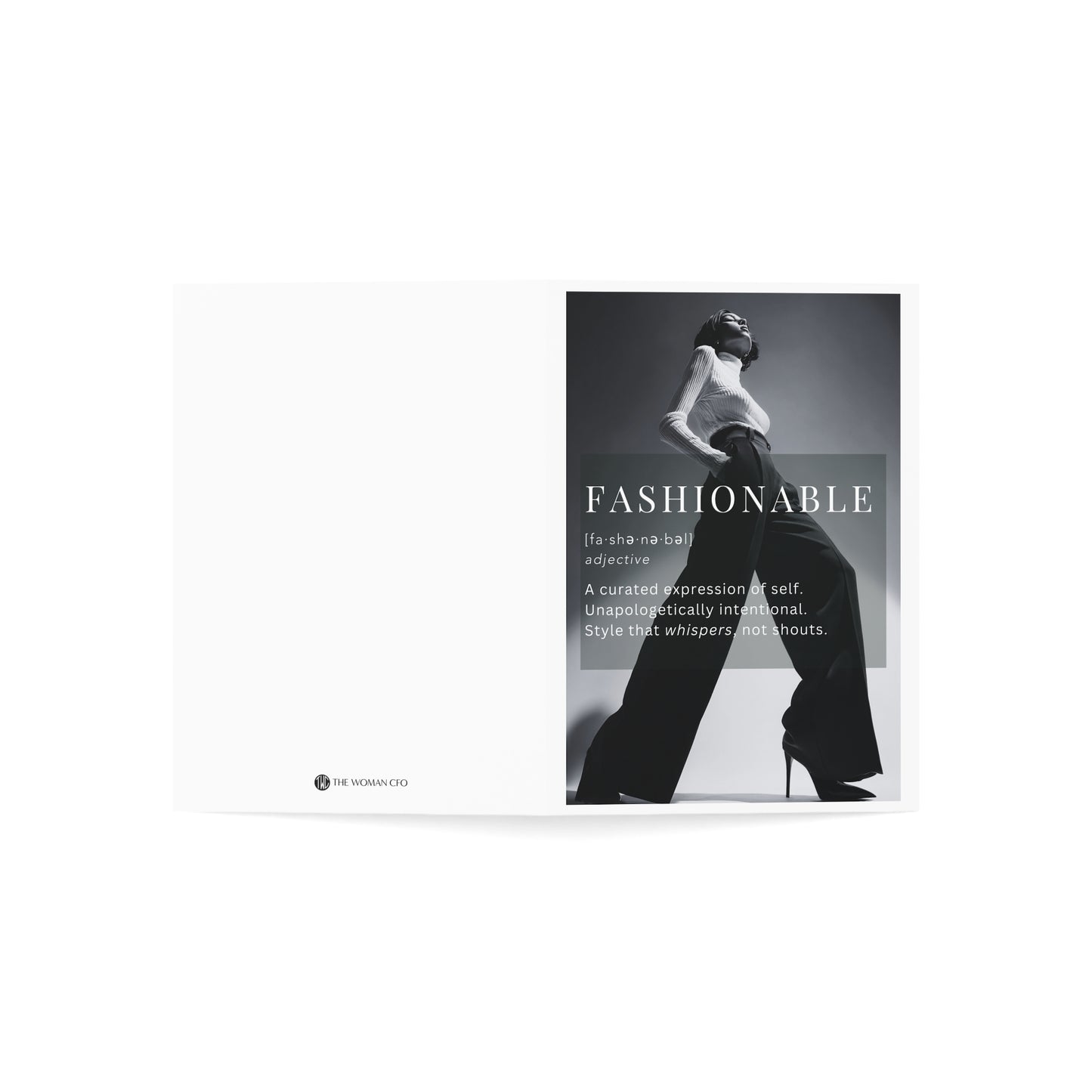 Fashionable Greeting Card