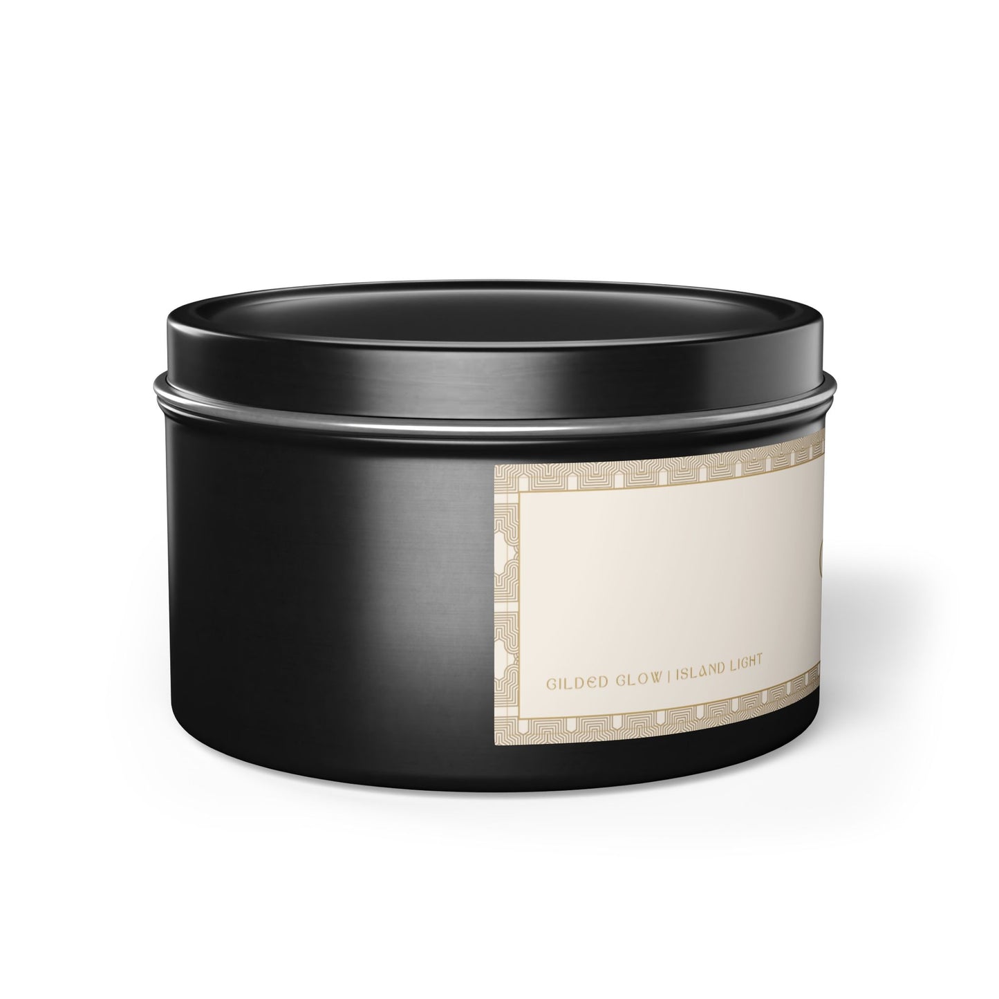 Gilded Glow Scented Candle - Island Light (Mango Coconut, 8 oz)
