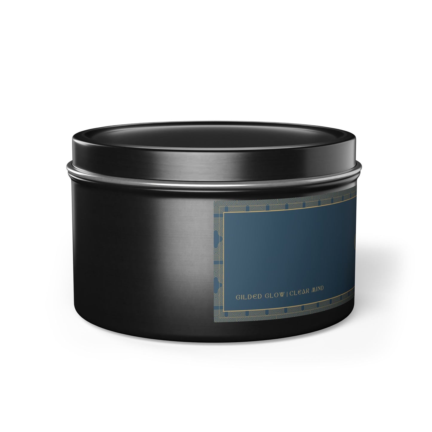 Gilded Glow Scented Candle - Spa Retreat (Fresh Citrus & Soft Florals, 8 oz)