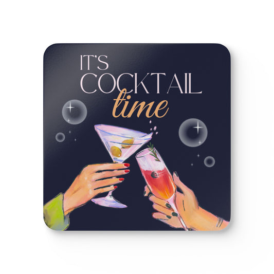It's Cocktail Time Coaster Set