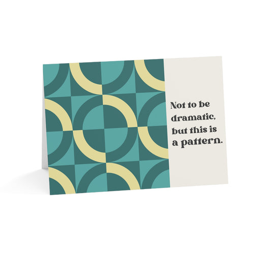 This is a Pattern Greeting Card